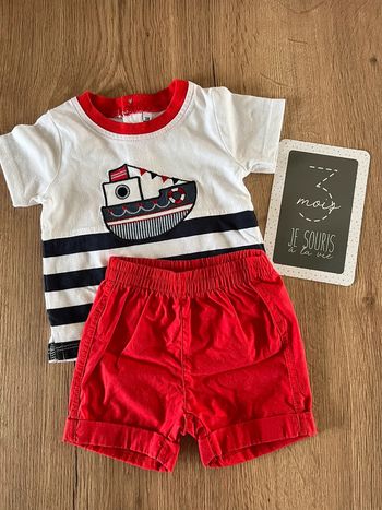 Ensemble t-shirt + short