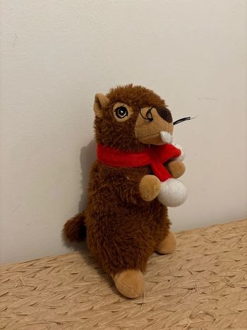 Peluche marmotte