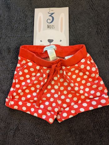 Short rouge 3mois Obaïbi