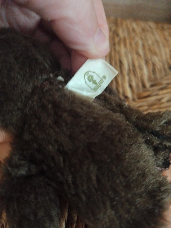 Peluche kiki vintage sekiguchi années 70 tbe - photo numéro 5