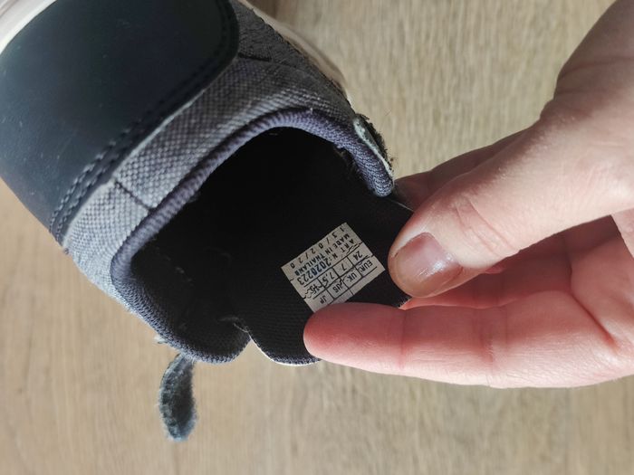 Chaussures baskets à scratch effet jean Le coq sportif Taille 24 - photo numéro 8