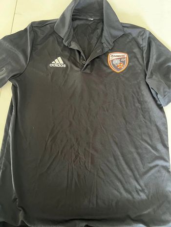 Polo de football noir