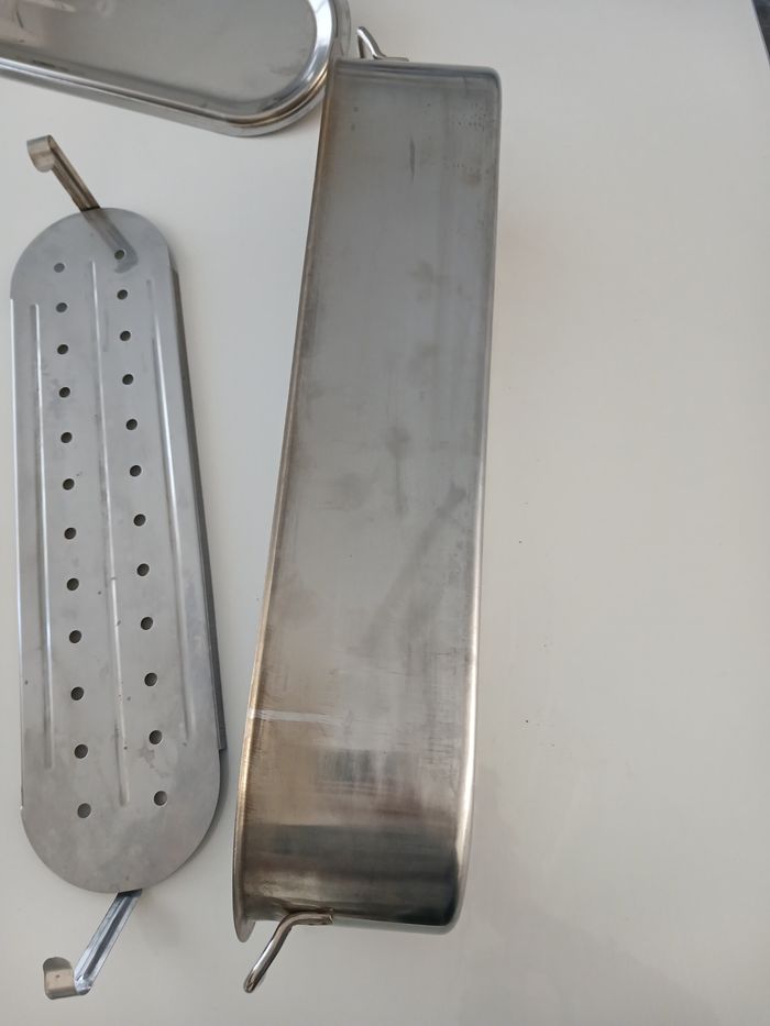 Poissonnière en Inox 60 cm - photo numéro 8