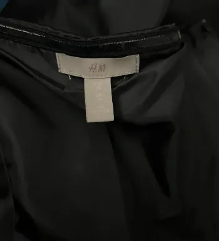 Combinaison fluide bustier satinée noire H&M - photo numéro 8