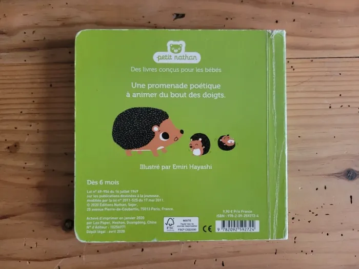 Livre petit Nathan Promenade dans les prés - photo numéro 9