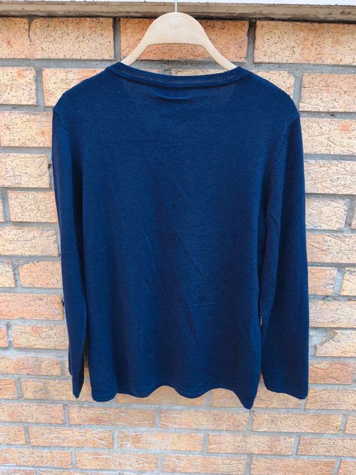 Pull bleu - photo numéro 2