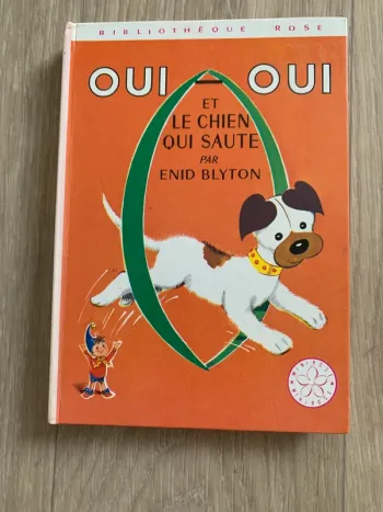 Oui-Oui et le chien qui saute par Enid Blyton - Bibliothèque Rose