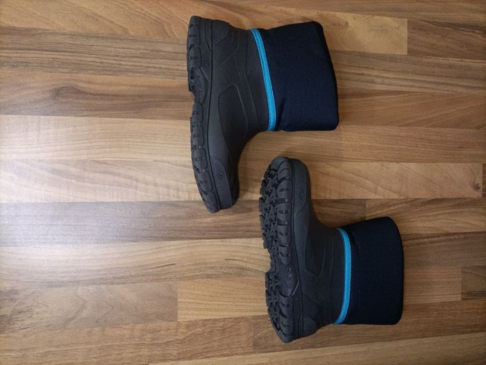 Bottes après ski neige gris bleu Quechua 28-29 - photo numéro 4