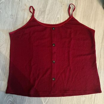 Débardeur rouge