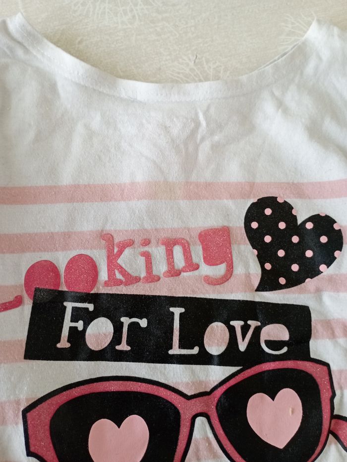 Lot 3 tee shirt manches longues marques diverses 3/4 ans - photo numéro 4