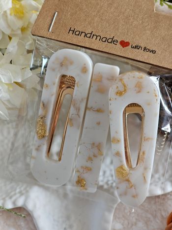 Lot de 3 barrettes à cheveux 