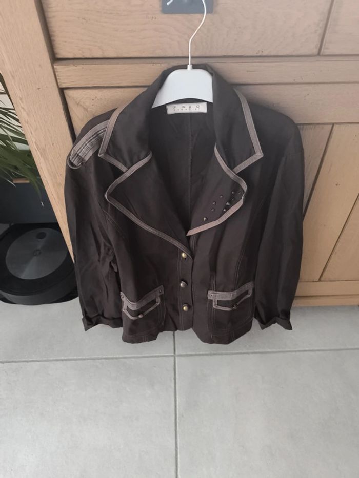 Ensemble veste et jupe Fred Sabatier 46 - photo numéro 2