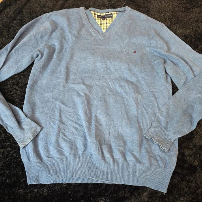 Pull Col v tommy hilfiger - photo numéro 3