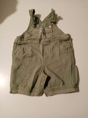 Salopette Kaki Sergent Major T 6 mois