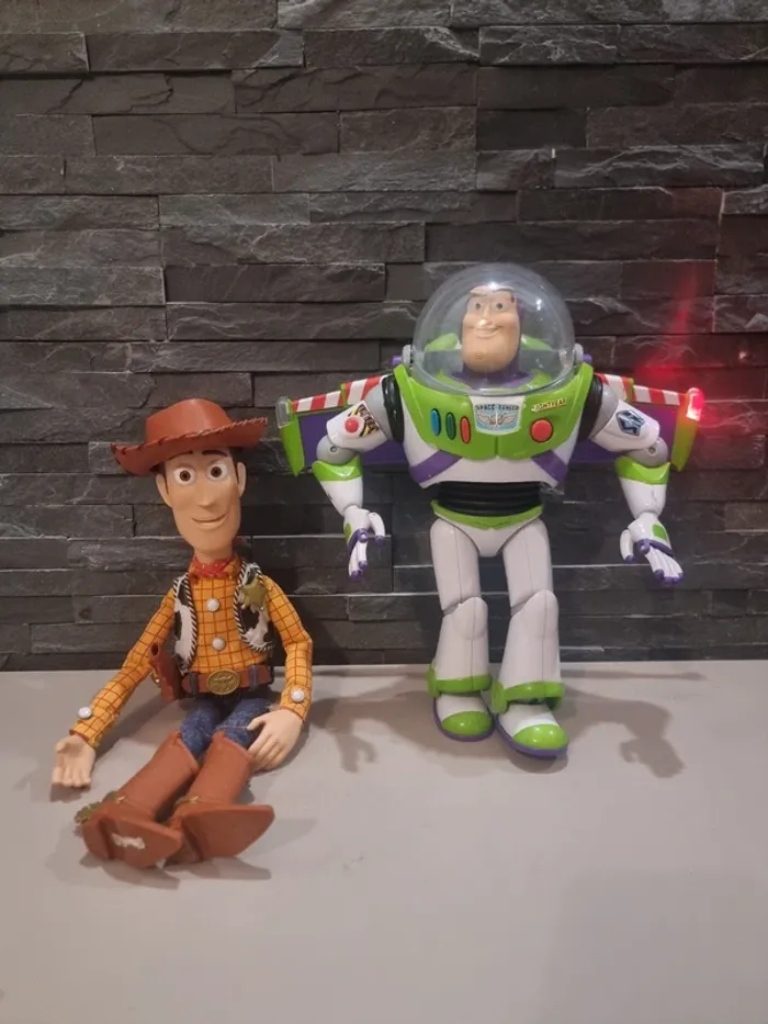 Lot woody et buzz allemand - photo numéro 2