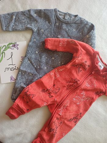 Lot pyjama 1 mois
