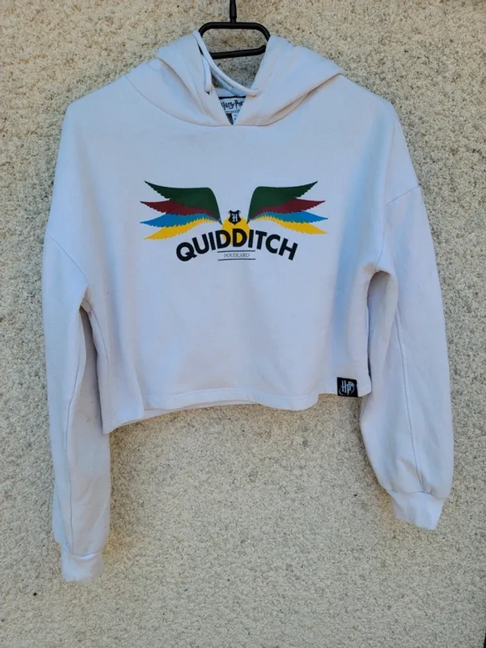 Sweat crop top Harry Potter Quidditch