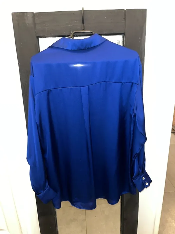 Chemise soie Zara - photo numéro 7