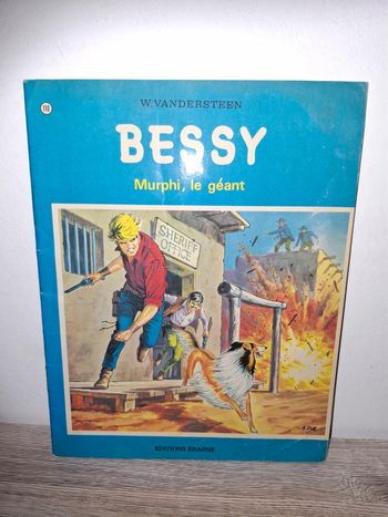 Ancienne bande dessinée Bessy Murphi le géant