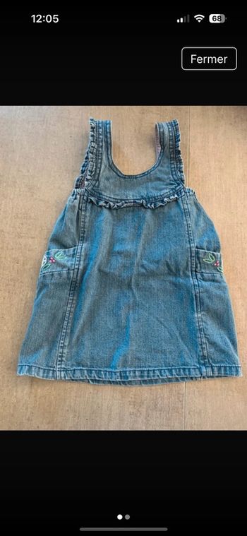 Robe en jean