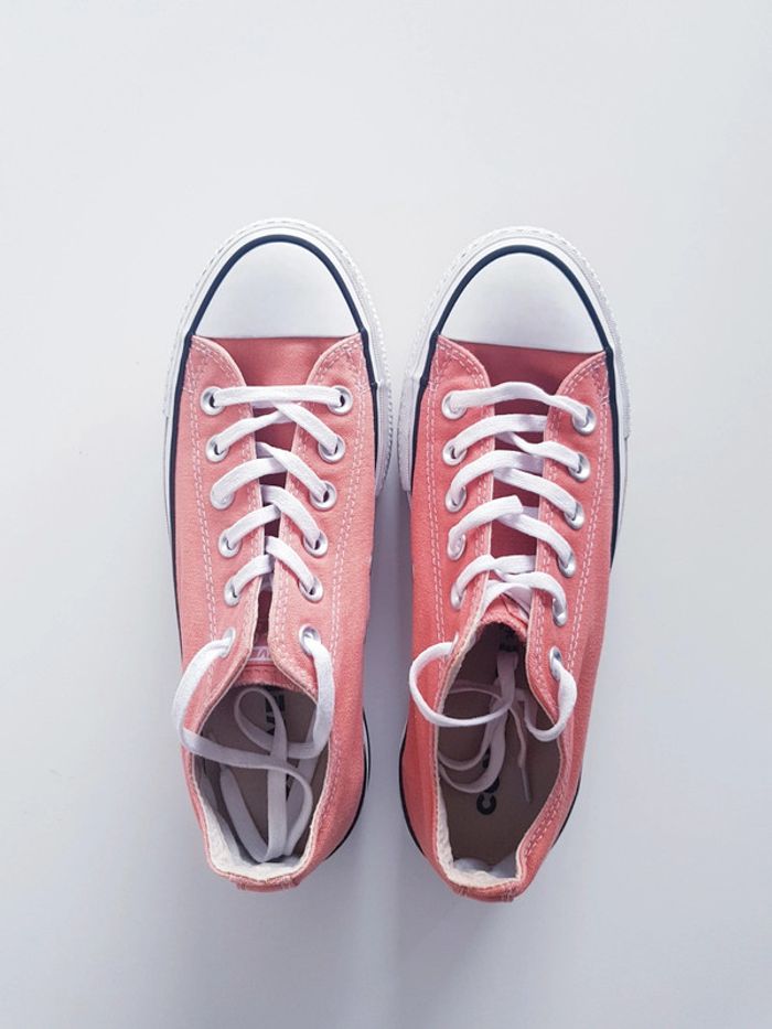 Converse - Chuck Taylor All Star Lift Canvas Ox - 37,5 - Baskets basses, semelles hautes - photo numéro 2