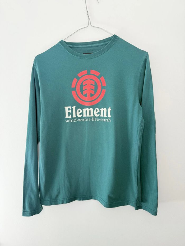 T-shirt Element garçon taille 14 ans longues manches très bon état