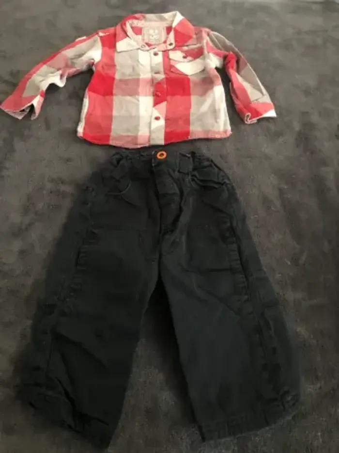 Lot vêtements bébé garçon 24 mois - photo numéro 5