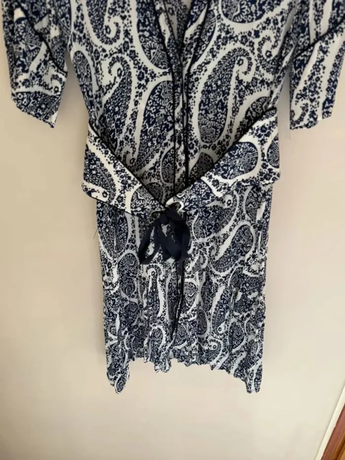 Robe bleu Indies - photo numéro 3