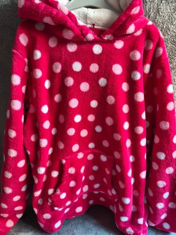 Sweat Polaire à Pois - Ultra Doux et Confortable