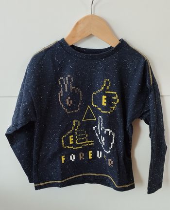 T-shirt ML garçon 4 ans orchestra