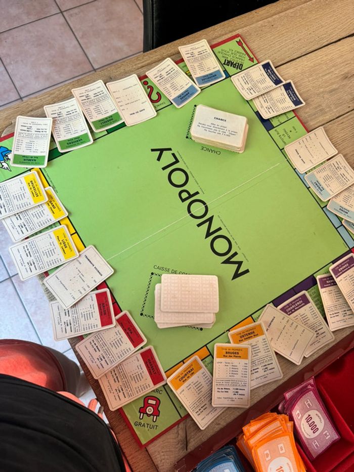 monopoly de luxe jeux miro 1985 - photo numéro 3