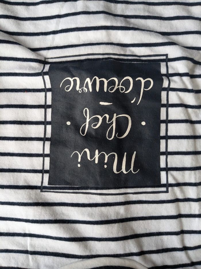 Tee shirt "mini chef d'oeuvre" 6 mois - photo numéro 3