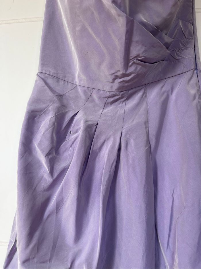 Robe de soirée Zara violette - photo numéro 4