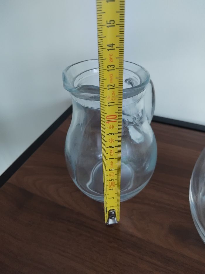 Lot de 2 carafes de table 50 cl et 25 cl - photo numéro 9