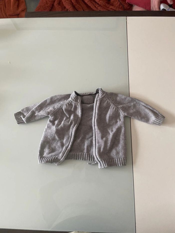 Gilet gris