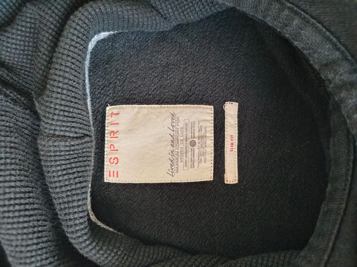 Sweat capuche ESPRIT homme taille XL noir - photo numéro 3