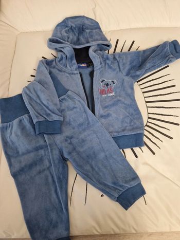 Ensemble gilet et pantalon velours