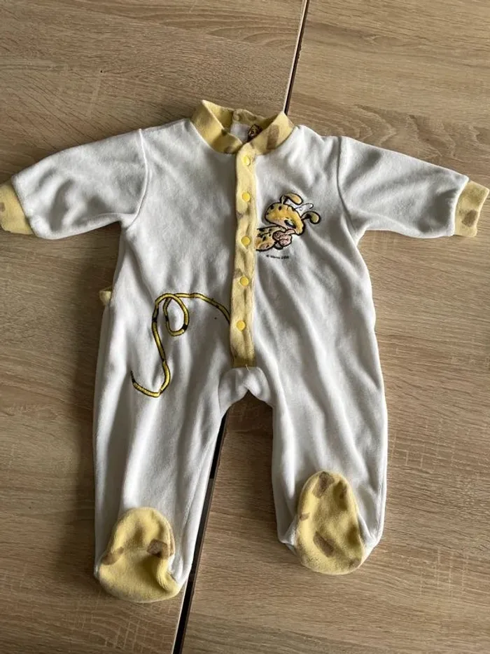 Lot de 7 pyjama velours 3 mois