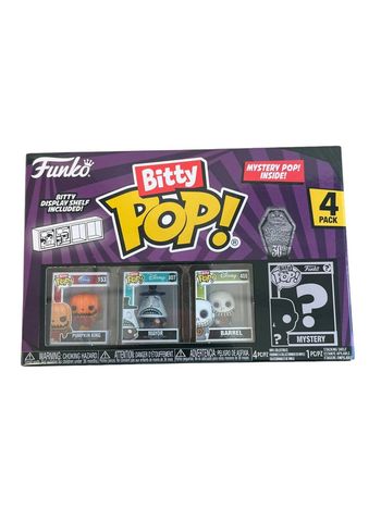Pack 4 figurines Funko Bitty Pop Disney L’étrange Noël de Mr.Jack neuf