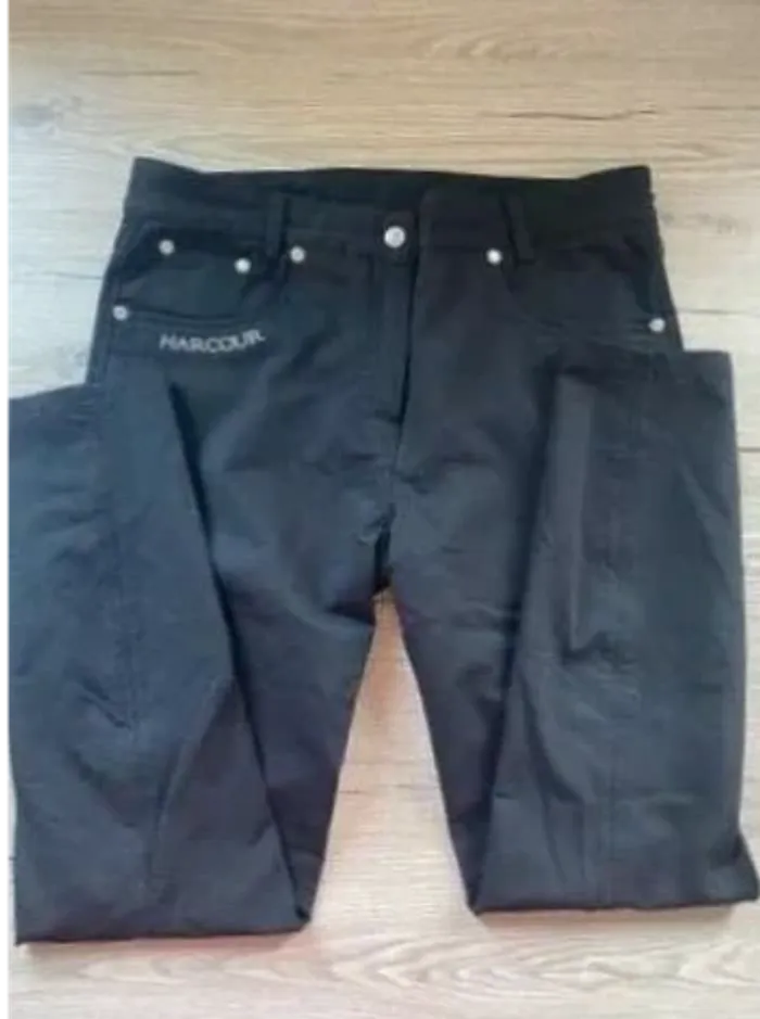 Pantalon Harcour Noir – Taille 38 – Très Bon État - photo numéro 2