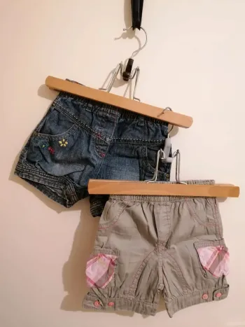 Lot short été 12 mois catimini