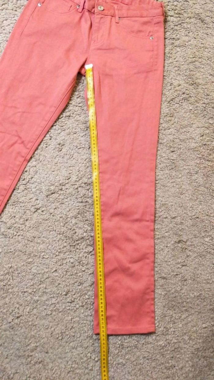 Jean rose Uniqlo, femme, Taille 38 - photo numéro 4