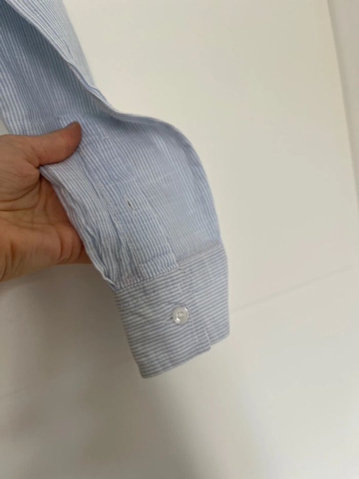 Chemise bleu à rayures Pepe Jeans - photo numéro 11