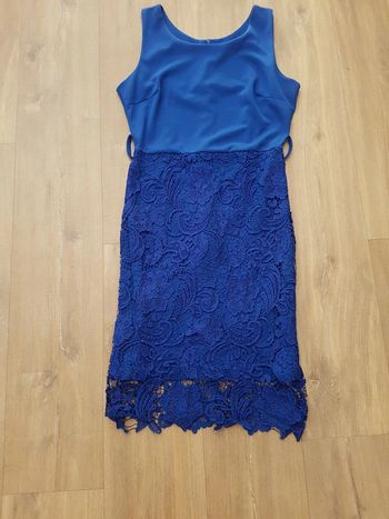 Robe bleue taille L