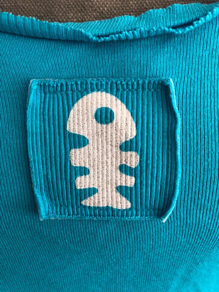 T-shirt turquoise Diplodocus 42 - photo numéro 2