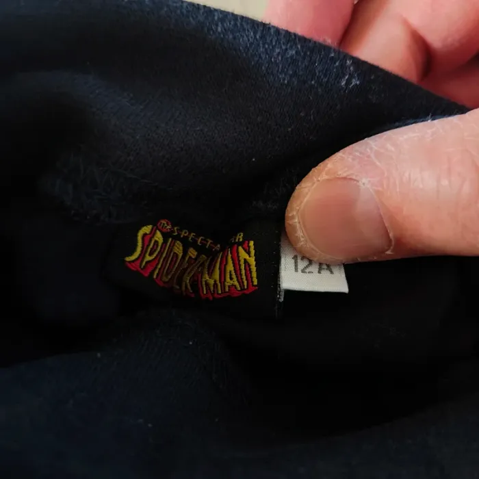 Pull col roulé spiderman taille 12 ans - photo numéro 3
