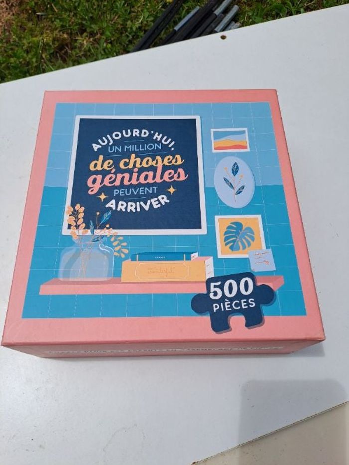 Puzzle Mr Wonderful complet 500 pièces