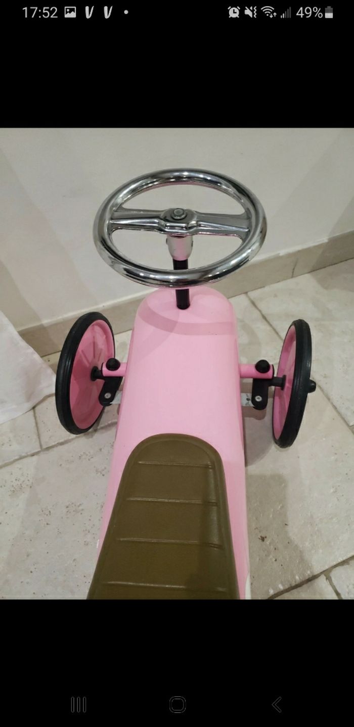 Porteur voiture Vintage rose - Vilac - photo numéro 5