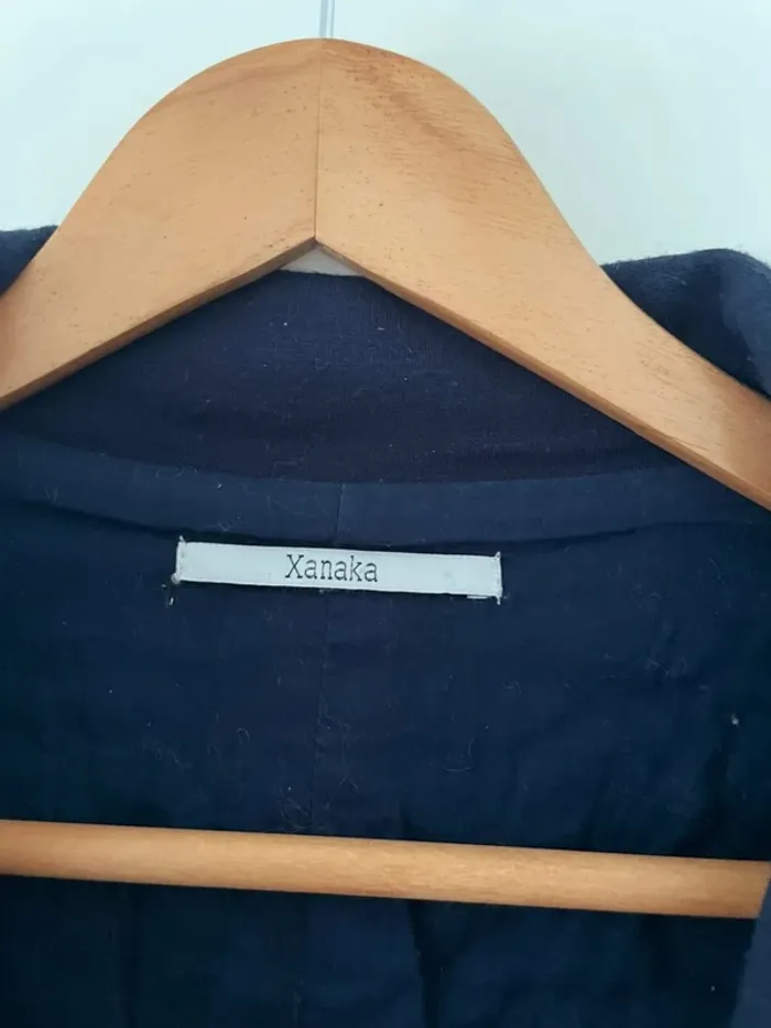 Blazer marine Xanaka taille 36 - photo numéro 2