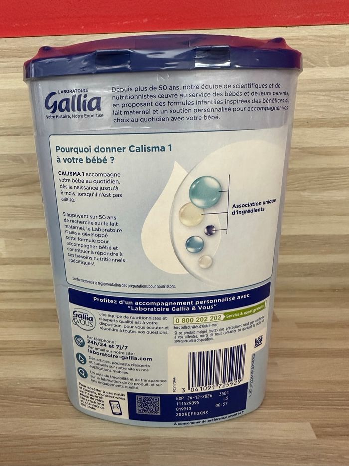 Lait Gallia Calisma 0-6 mois - photo numéro 2